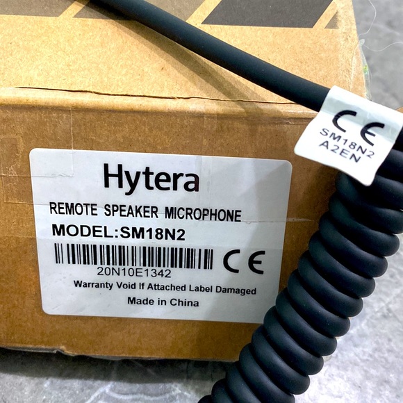 Hytera Remote Speaker Microphone EUC Tactical Emergency - Picture 4 of 12